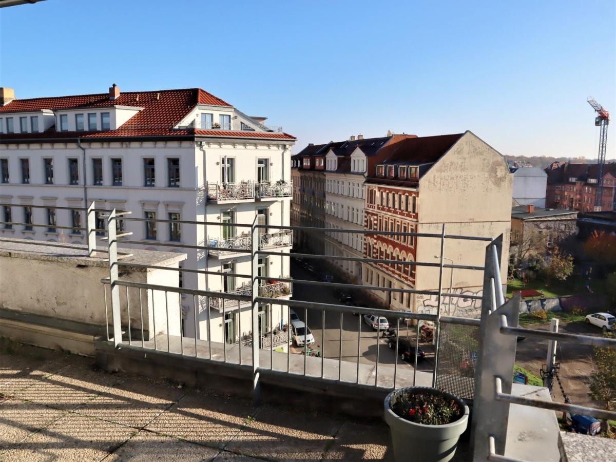 Exklusive Wohnung Mit Dachterrasse In Schleussig Lipsk Zewnętrze zdjęcie