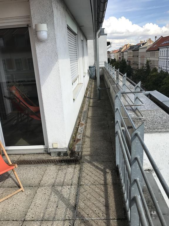 Exklusive Wohnung Mit Dachterrasse In Schleussig Lipsk Zewnętrze zdjęcie